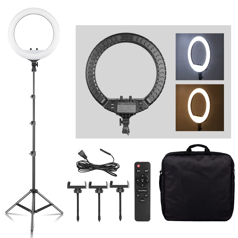 Led Ring Light 18 - مصباح حلقي LED بقطر 18 بوصة