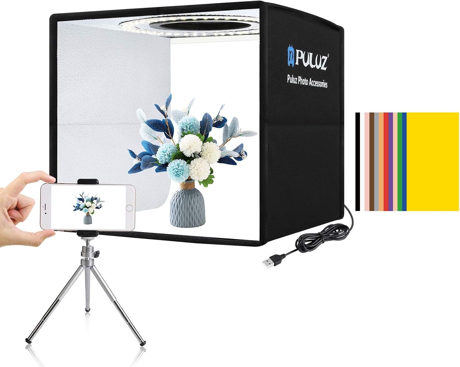Photography Lighting Rgb - ضوء فيديو LED RGB مع تحكم