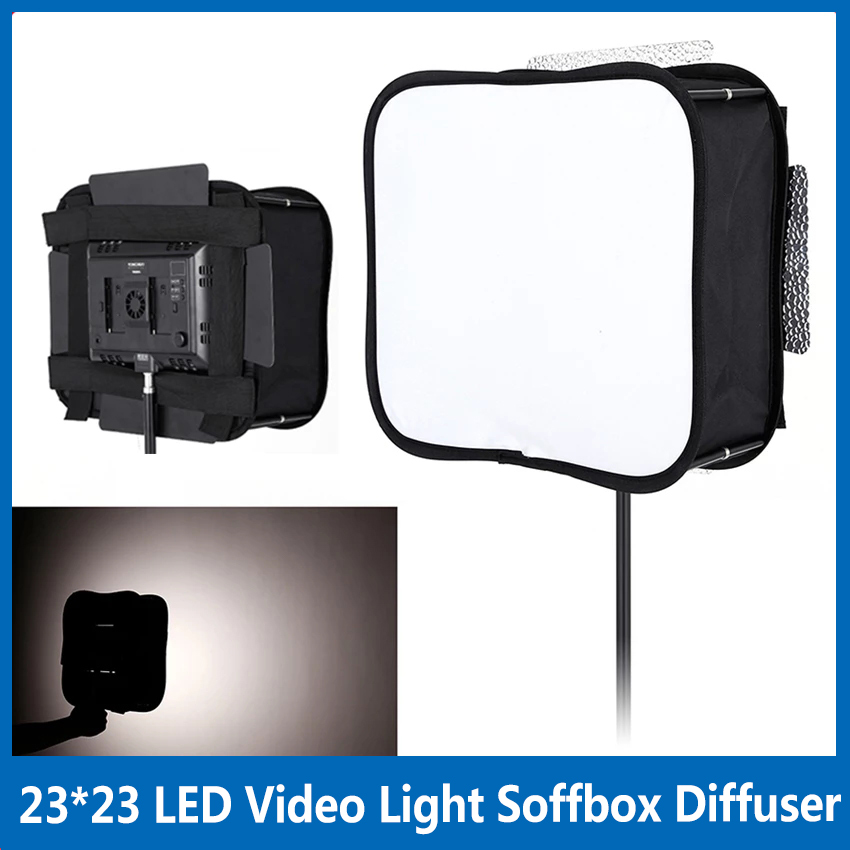 Photography Lighting Spotlight - موزع ضوء سوفت بوكس 23*23 لـ