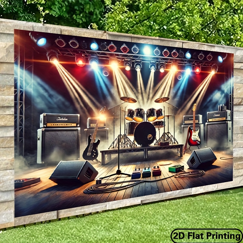 Photography Lighting Backdrop - خلفية تصوير استوديو بتصميم حروف أبجدية