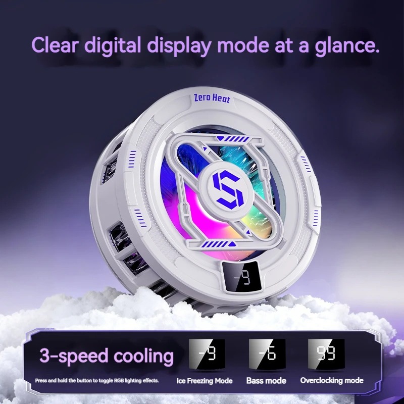 Photography Lighting Game - مبرد الهاتف المحمول K52 AI مع