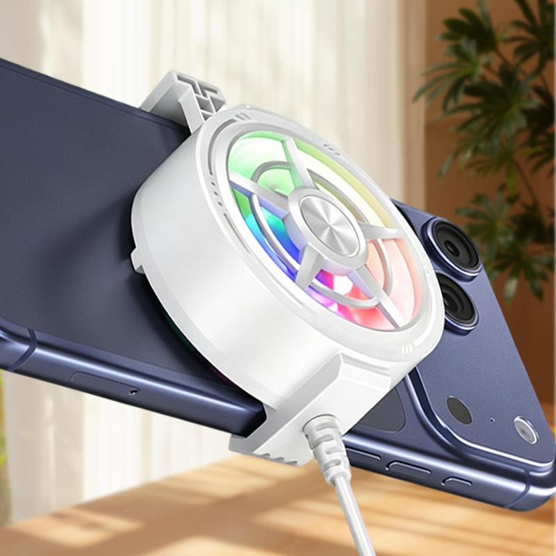 Photography Lighting Game - مروحة تبريد للهاتف قابلة للتثبيت مع