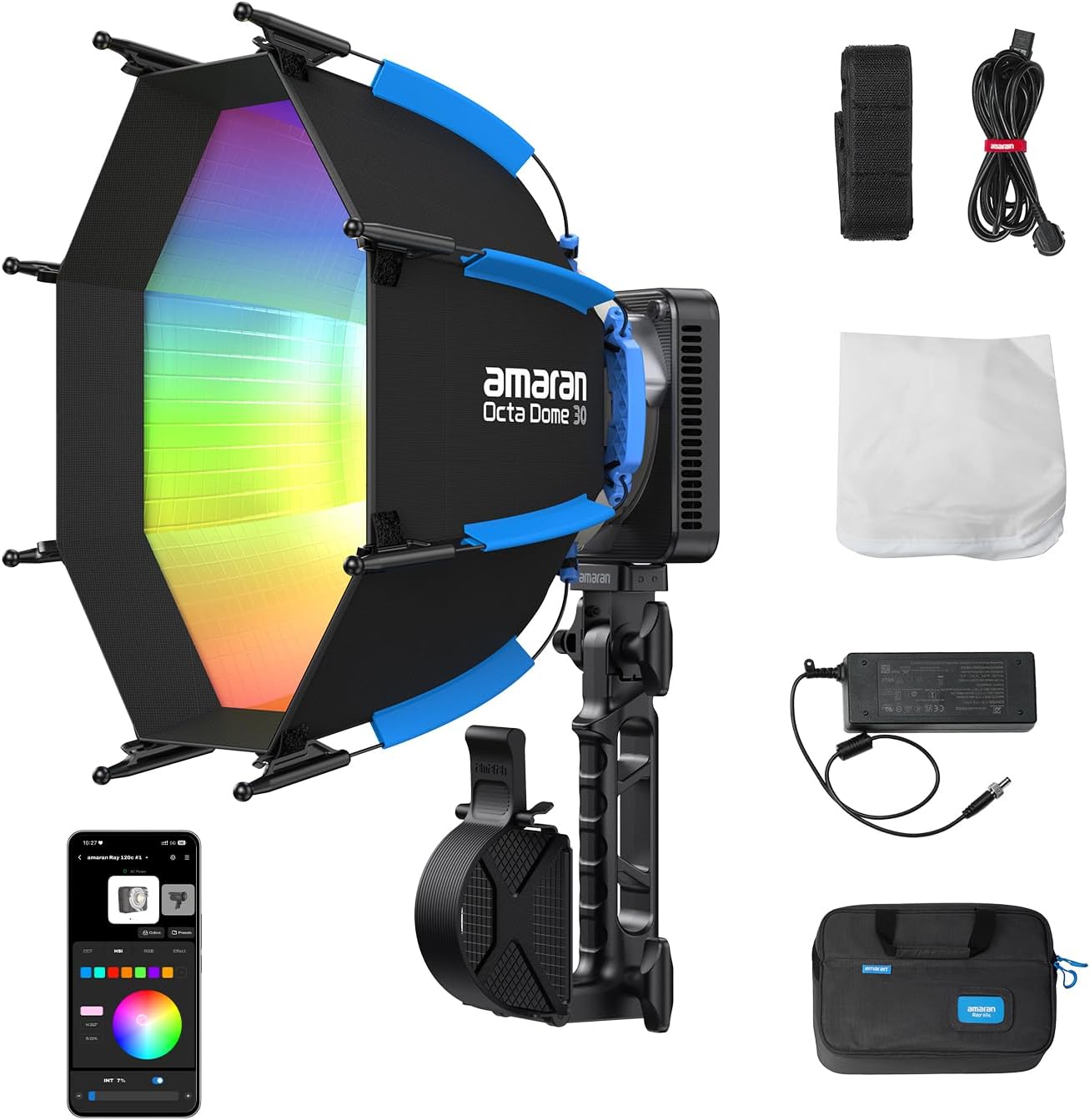Photography Lighting Rgb - ضوء فيديو LED RGB بقوة 120