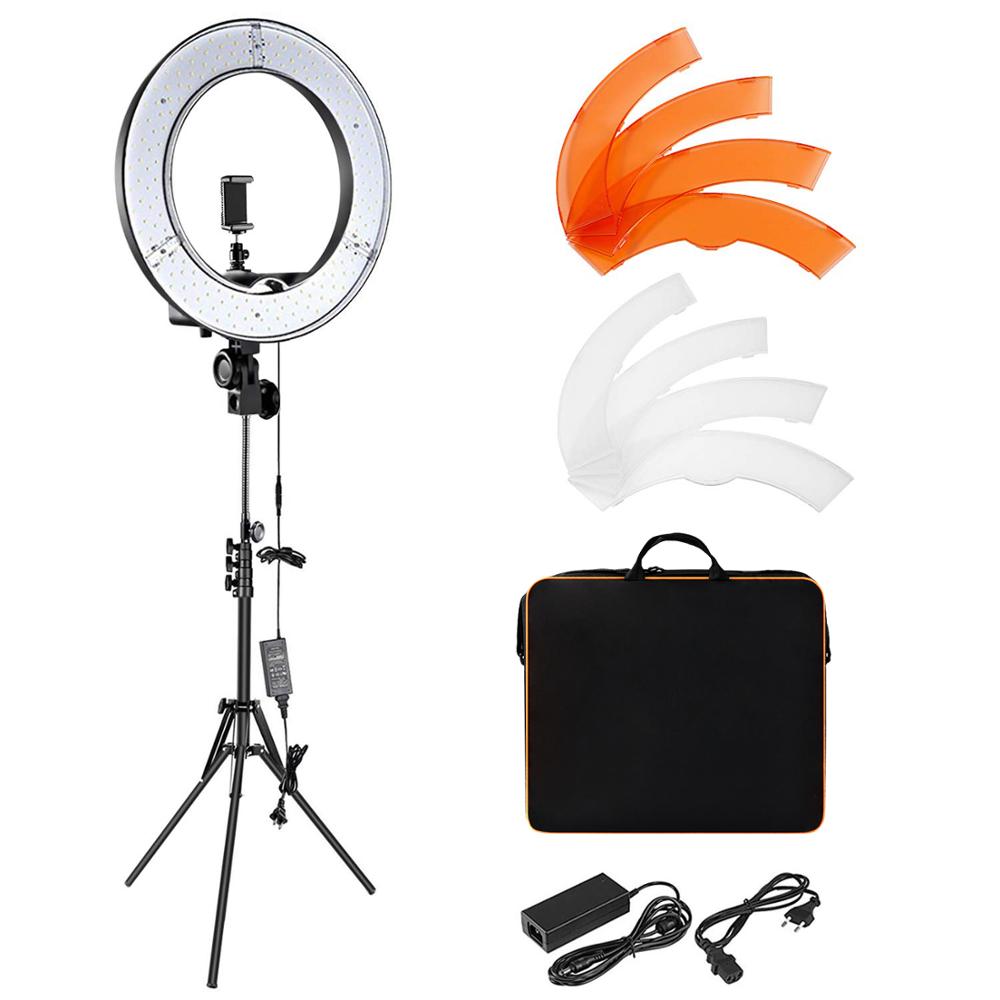 Led Ring Light 18 - مجموعة إضاءة FOSOTO RL18 18 LED