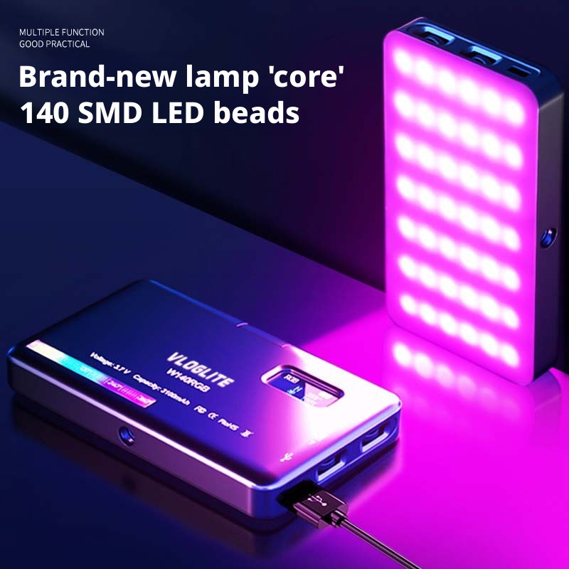 Photography Lighting Rgb - ضوء RGB متنقل للكمبيوتر، إضاءة مؤتمرات