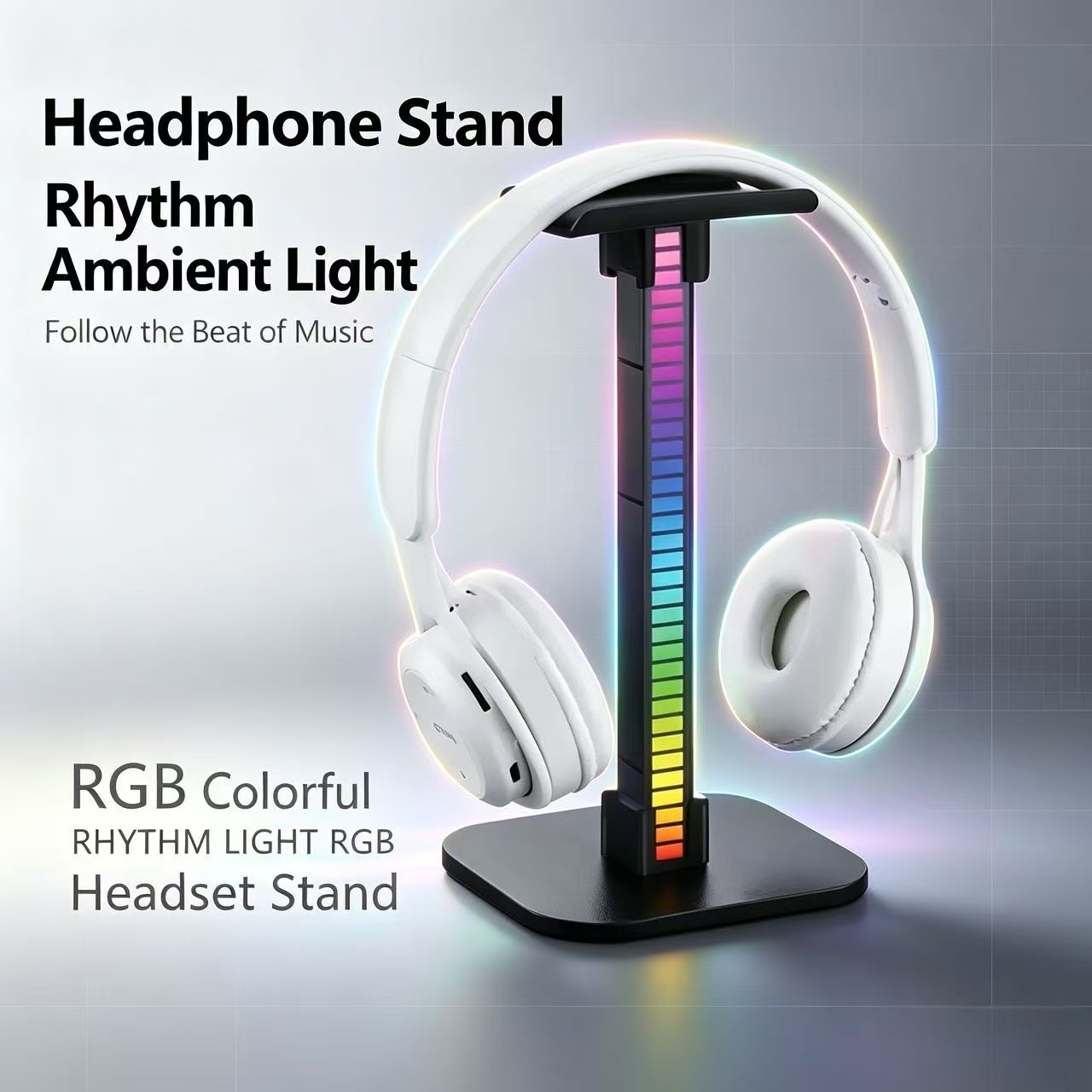 Photography Lighting Game - حامل سماعات ألعاب USB مع إضاءة