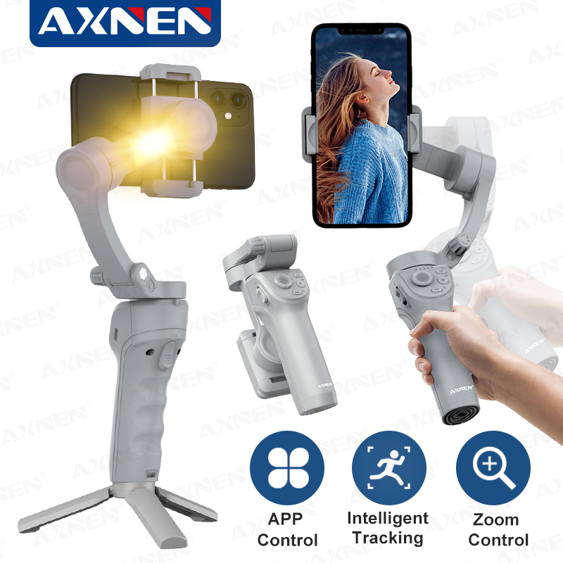 Photography Lighting Handheld - مثبت انحراف محمول ثلاثي المحاور للهواتف