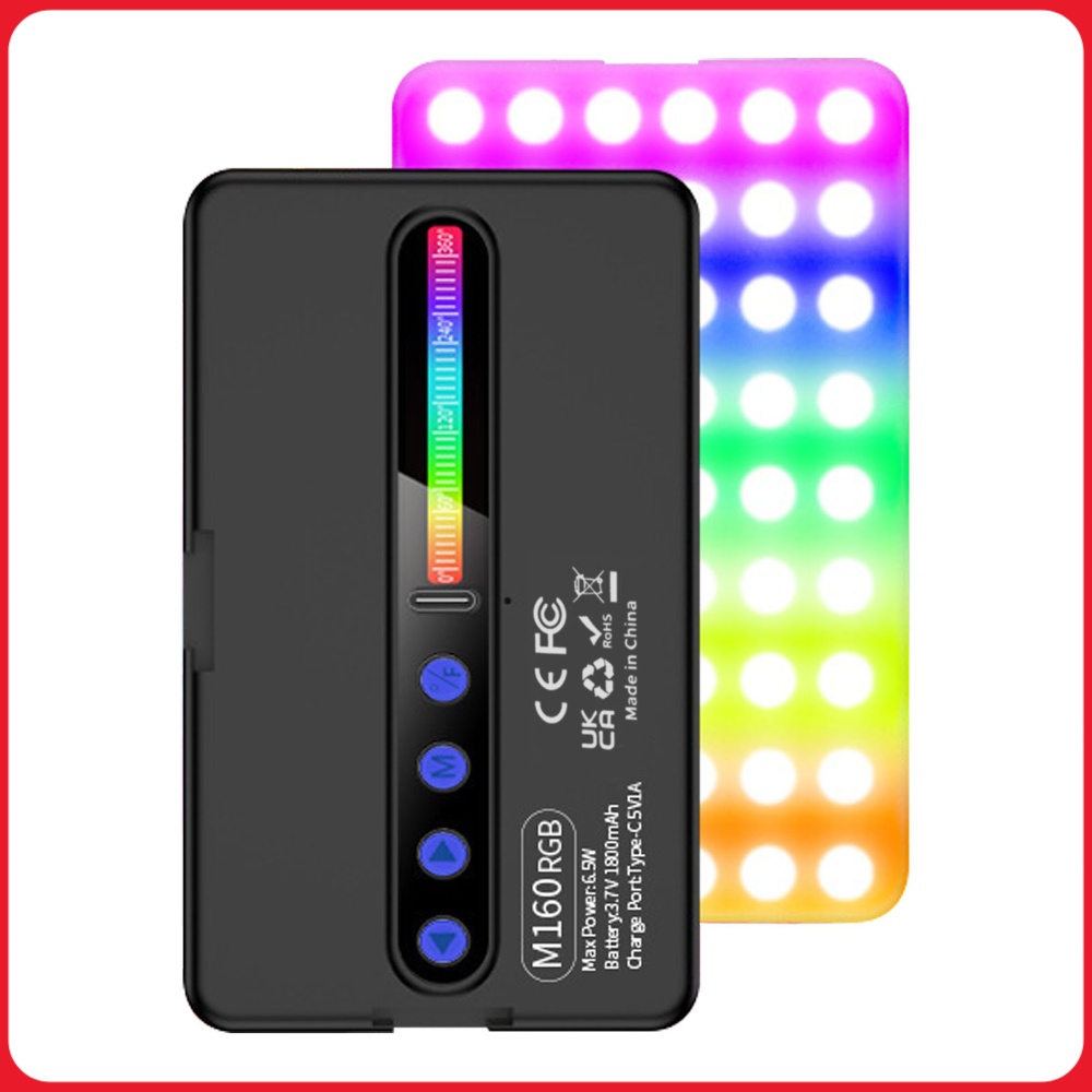 Photography Lighting Types - ضوء فيديو LED RGB بقوة 6.5