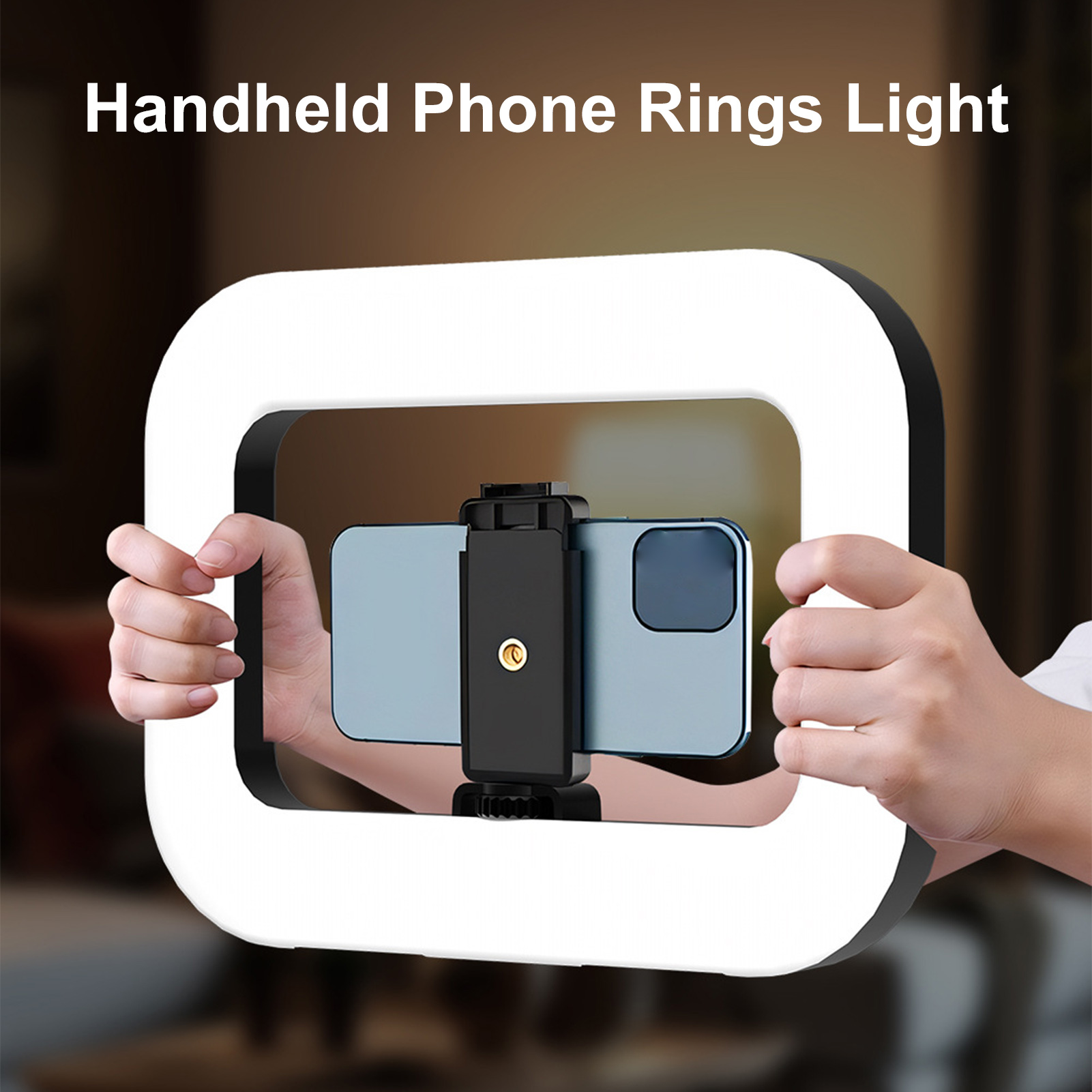 ضوء هاتف محمول قابل لإعادة الش - مراجعة Photography Lighting Circle وسعره