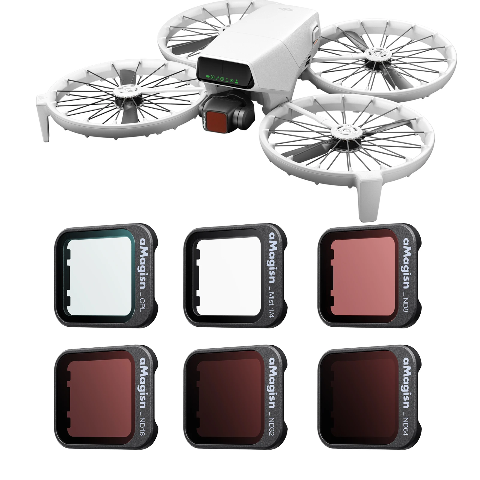فلتر مناسب لطائرة DJI Flip بدو - مراجعة Photography Lighting Handheld وسعره