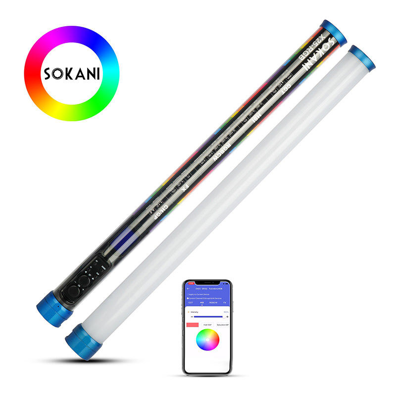 Sokani X25 RGB LED الفيديو الض - مراجعة Photography Lighting Rgb وسعره