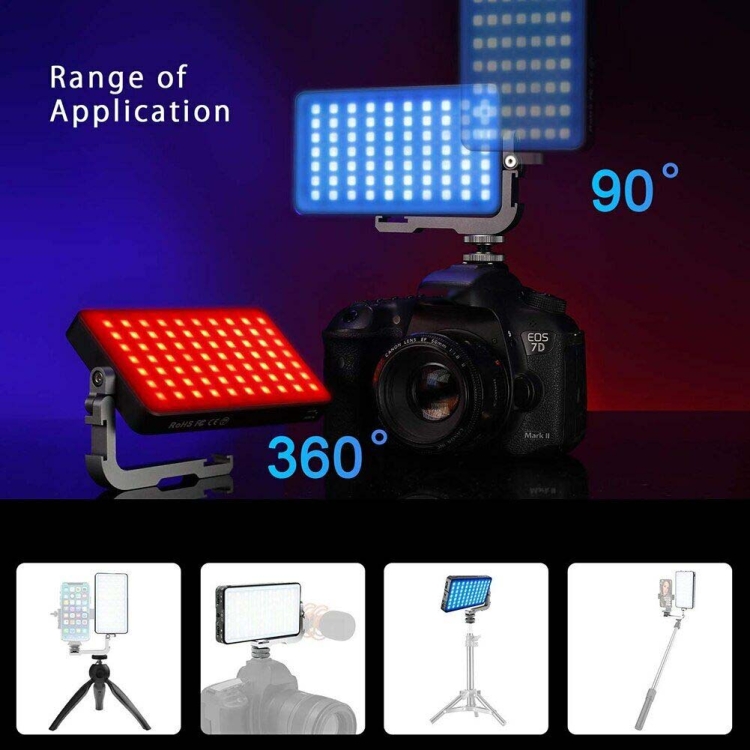 مصباح إضاءة RGB مسطح Pixel G3  - مراجعة Photography Lighting Rgb وسعره