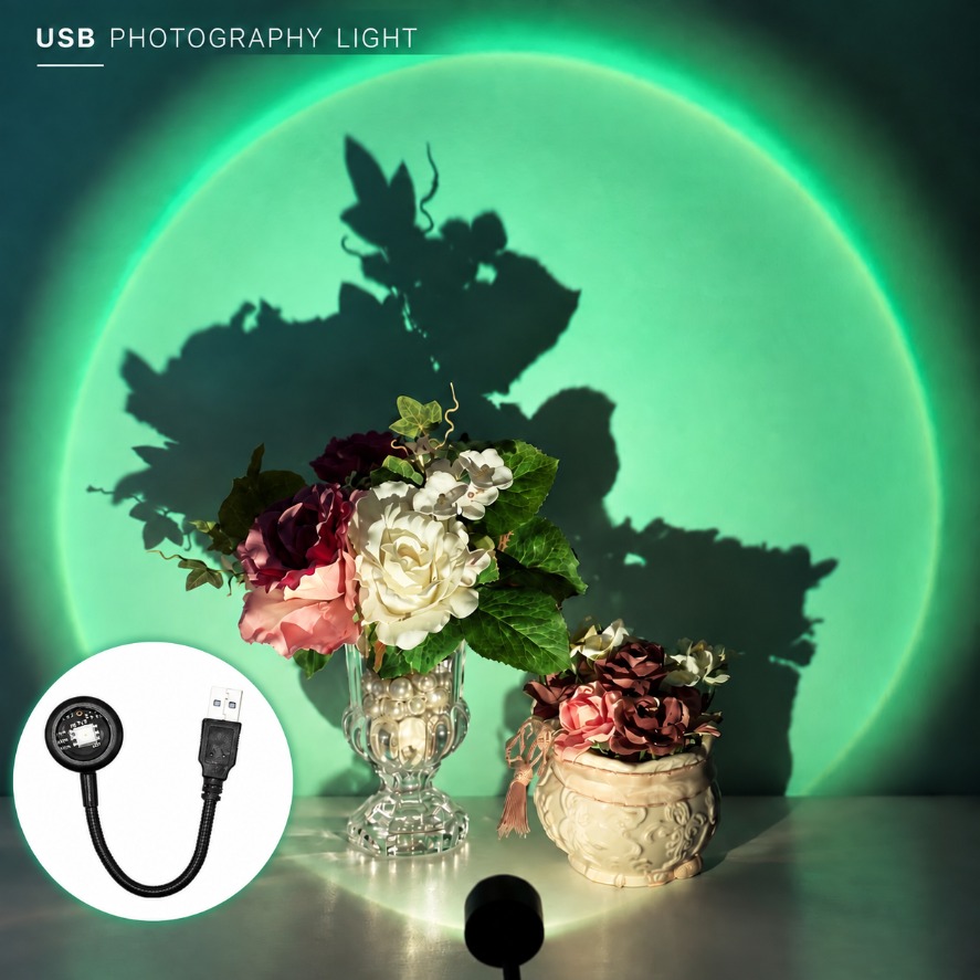 مصباح عرض ضوئي صغير على شكل دا - مراجعة Photography Lighting Circle وسعره