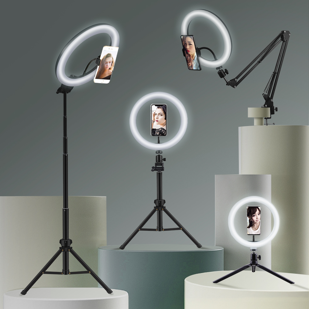 حلقة ضوء دائرية Led للتصوير ال - مراجعة Photography Lighting Circle وسعره