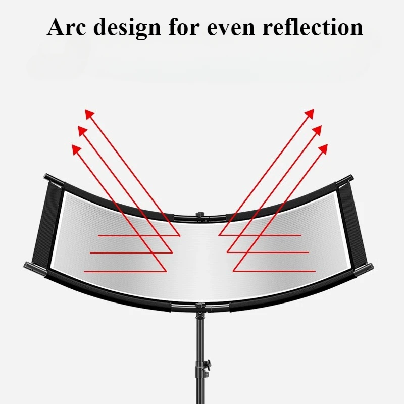 4-Color القماش U-نوع عاكس للطي - مراجعة Photography Lighting Types وسعره
