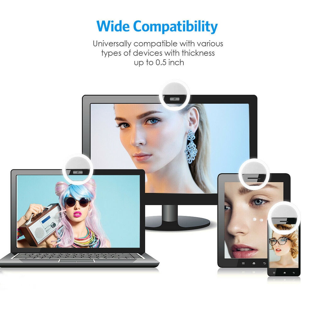 كابل شحن USB مع إضاءة حلقية LE - مراجعة Quality Photography Lighting وسعره