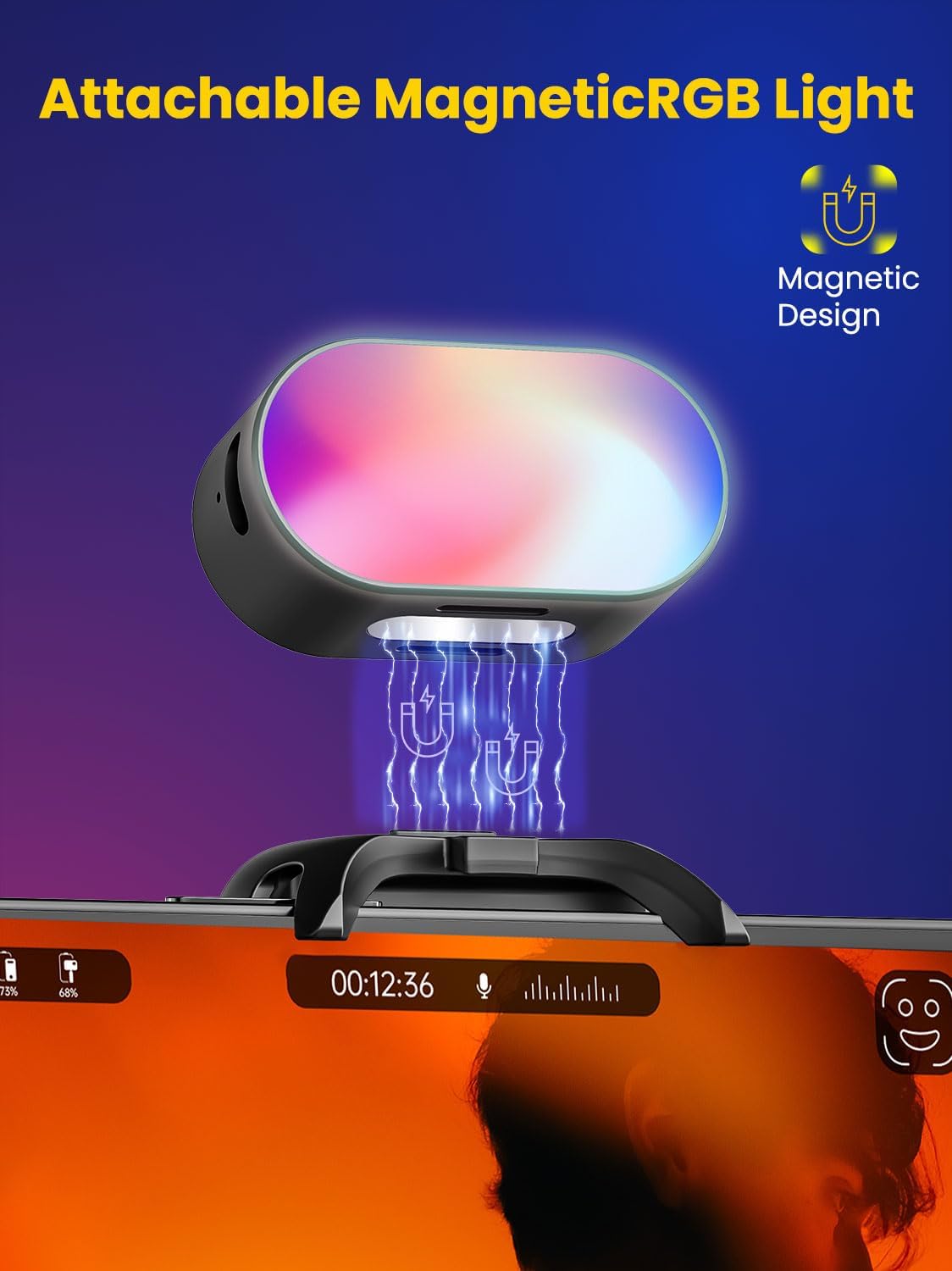 AOCHUAN Mini RGB المغناطيسي مل - مراجعة Photography Lighting Rgb وسعره
