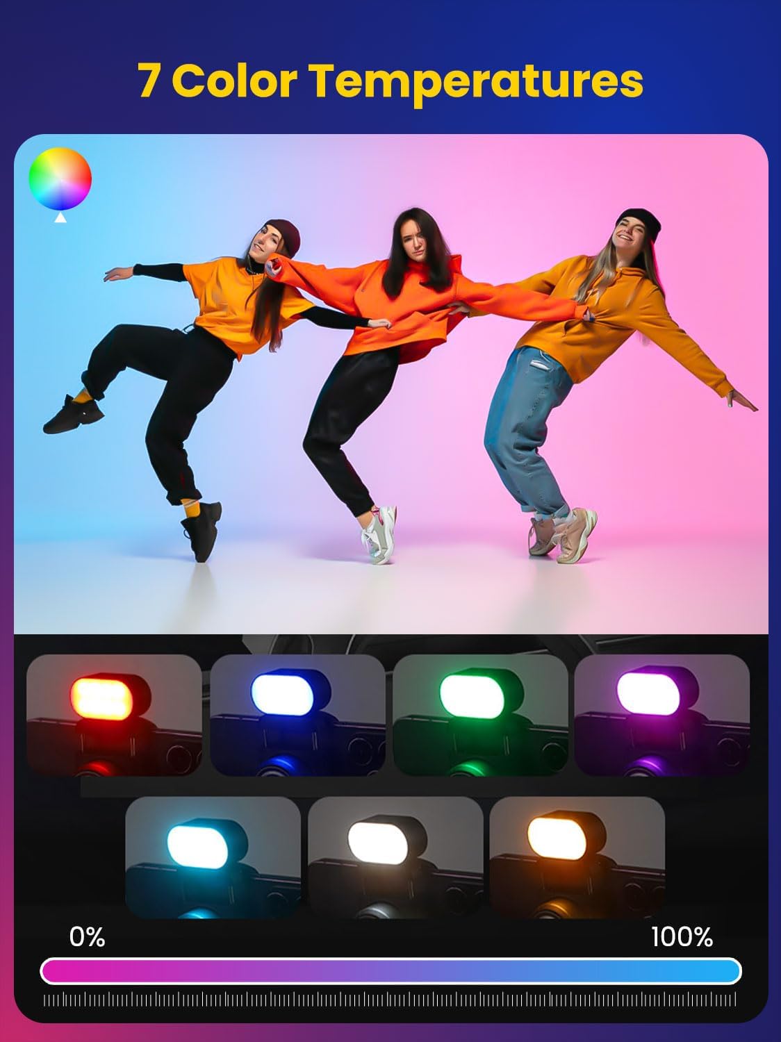 AOCHUAN Mini RGB المغناطيسي مل - مراجعة Photography Lighting Rgb وسعره