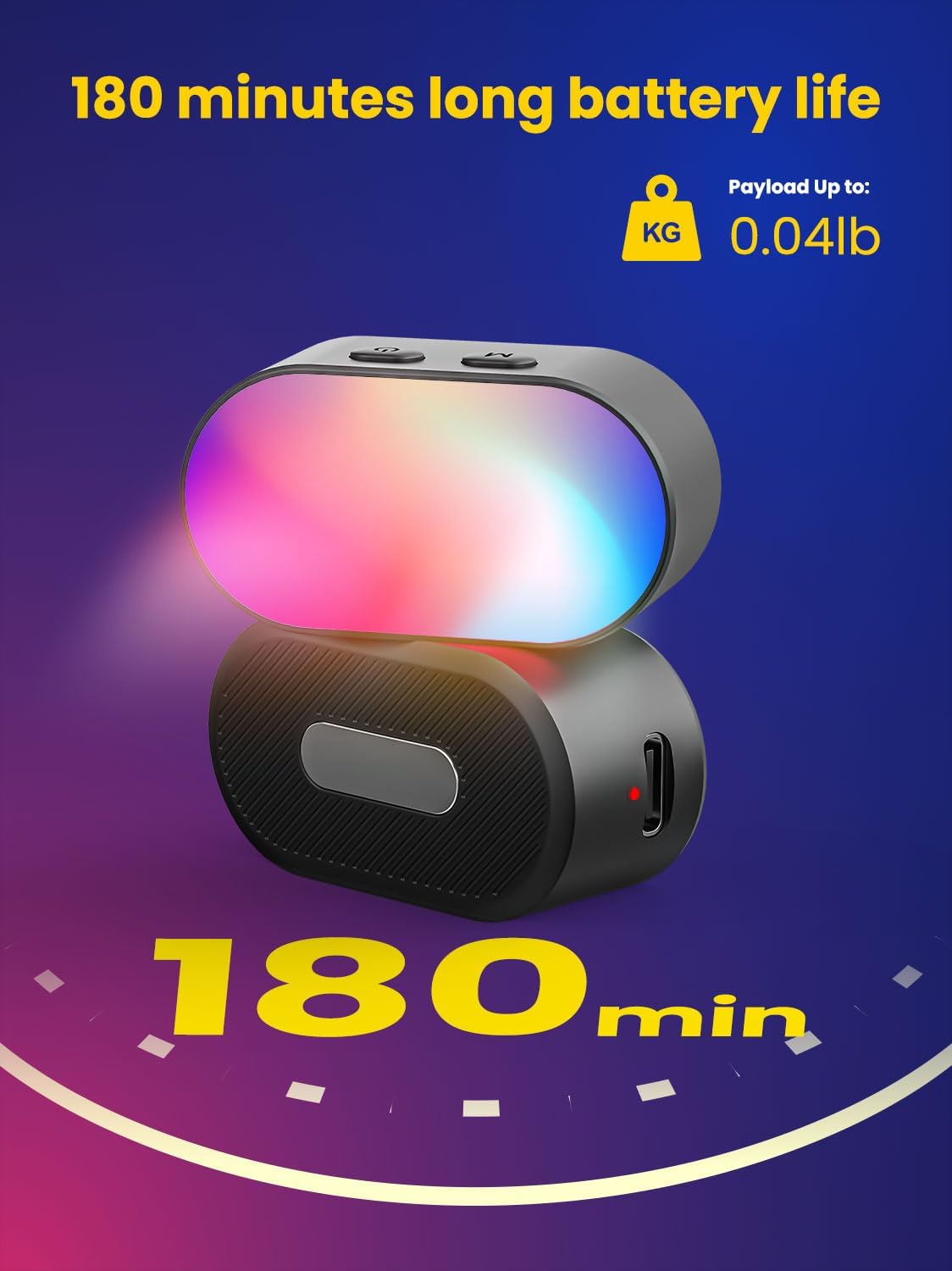 AOCHUAN Mini RGB المغناطيسي مل - مراجعة Photography Lighting Rgb وسعره