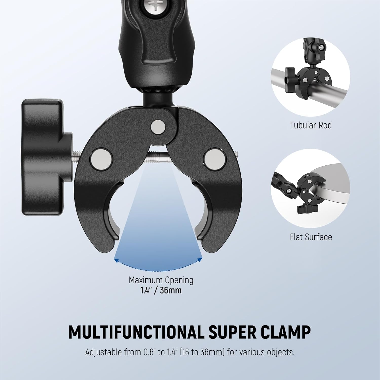 NEEWER حامل بمشبك مزدوج فائق م - مراجعة Photography Lighting Kit Neewer وسعره