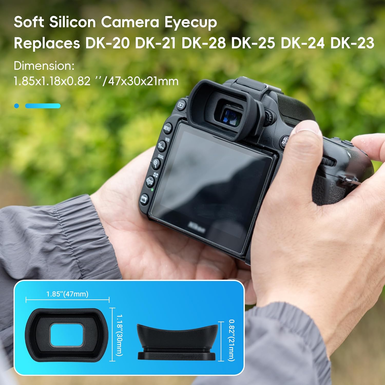 كاميرا Eyecup عدسة الكاميرا لن - مراجعة Nikon Camera D3500 وسعره