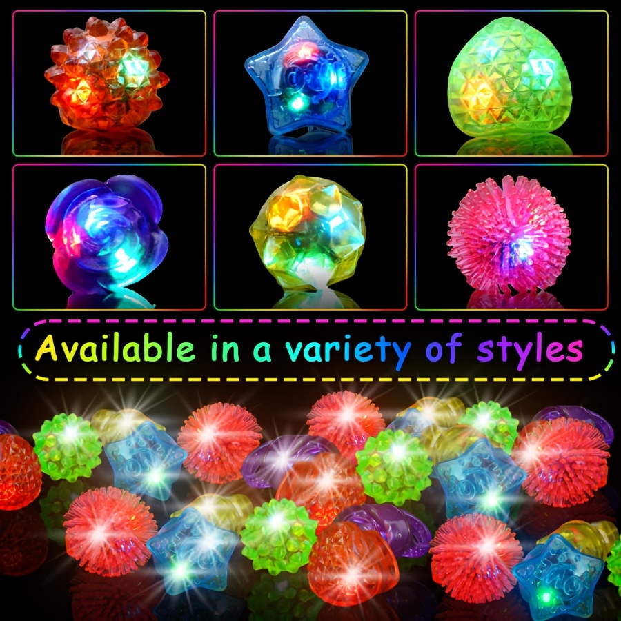 10 قطع من خواتم الجيلي المضيئة - مراجعة Led Ring Light 18 وسعره