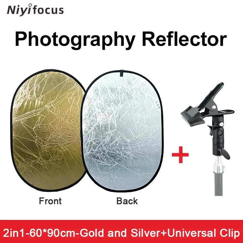 عاكس ضوئي دائري محمول 2 في 1 ب - مراجعة Photography Lighting Handheld وسعره