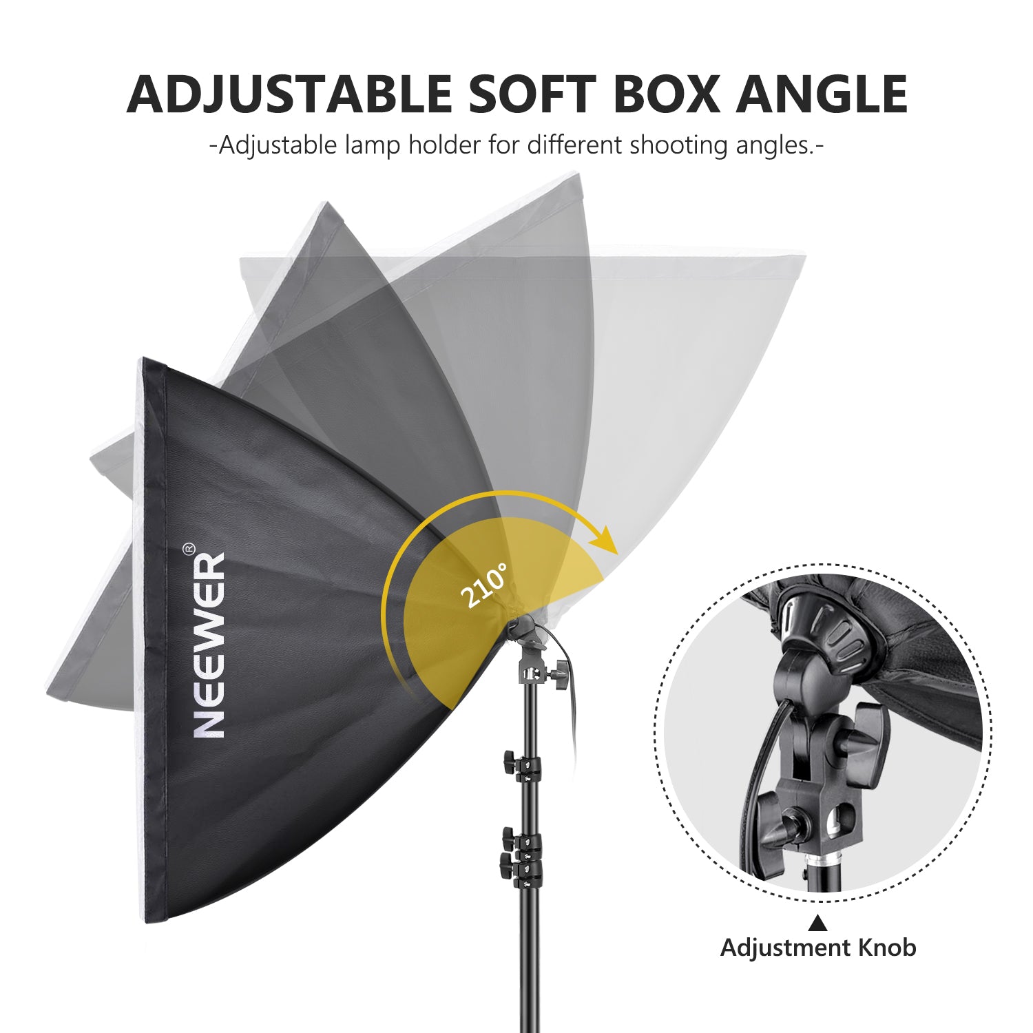 طقم إضاءة احترافي نيور 700 واط - مراجعة Photography Lighting Kit Neewer وسعره