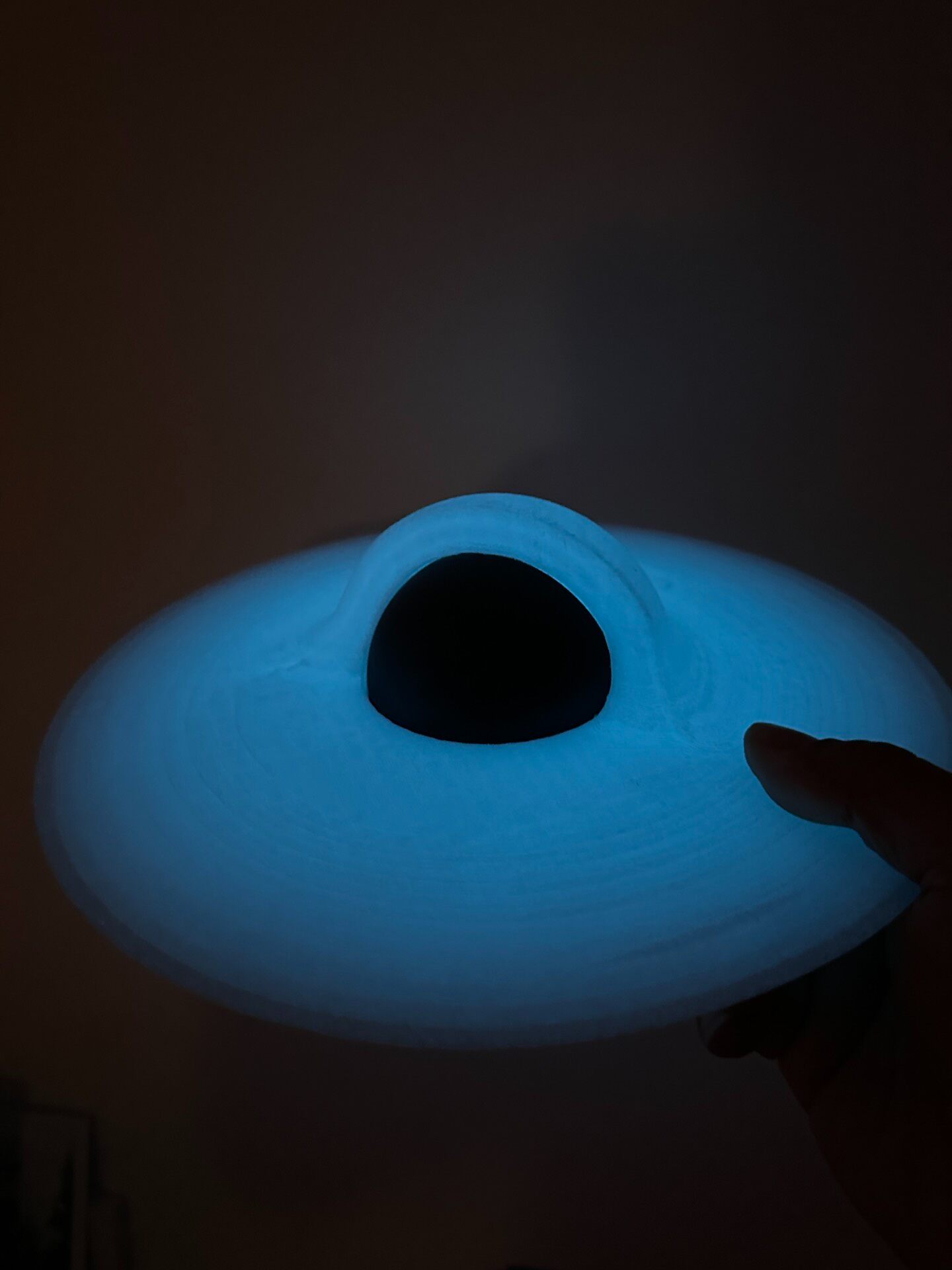 مصباح ليلي ثلاثي الأبعاد مطبوع - مراجعة Led Ring Light 18 وسعره