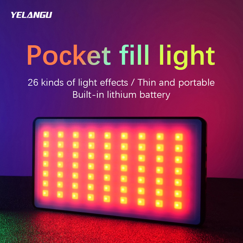YELANGU RGB LED الفيديو الضوئي - مراجعة Photography Lighting Rgb وسعره