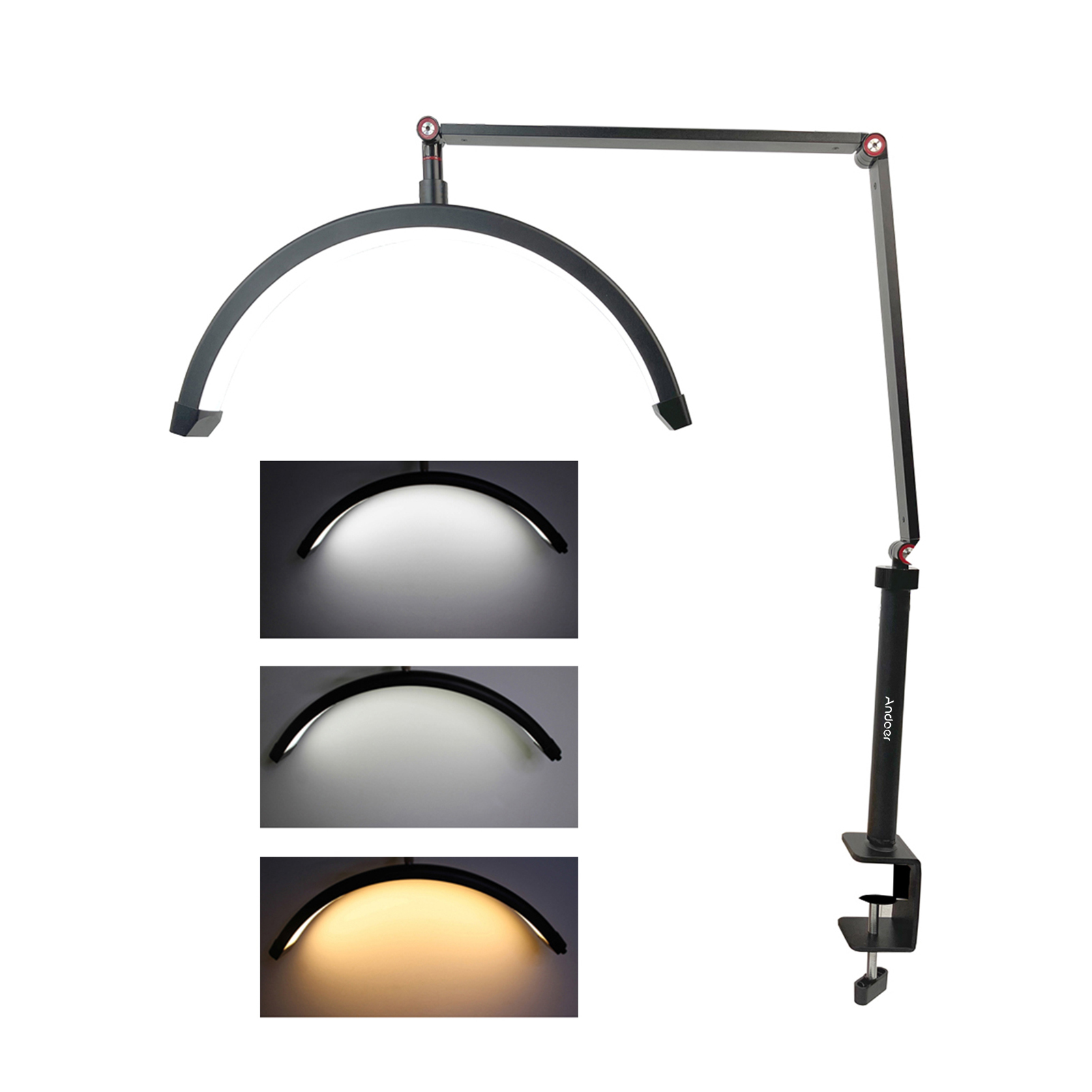 Andoer HD-M3X LED الفيديو الضو - مراجعة Photography Lighting Spotlight وسعره
