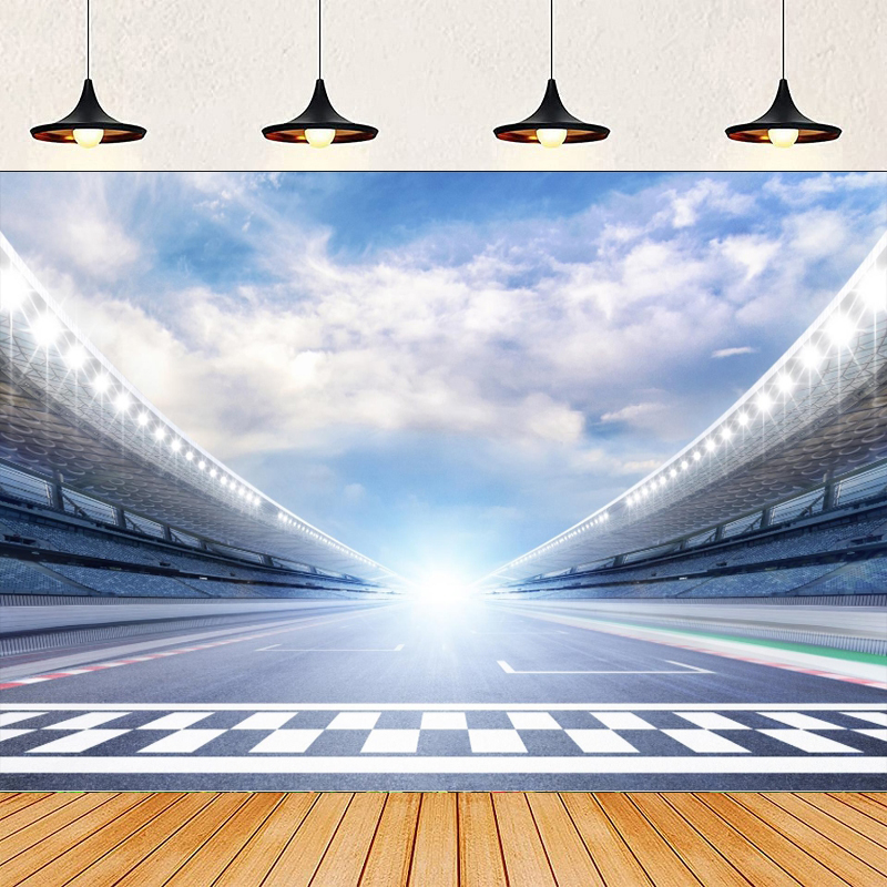 خلفية تصوير سيارات السباق، خط  - مراجعة Photography Lighting Spotlight وسعره