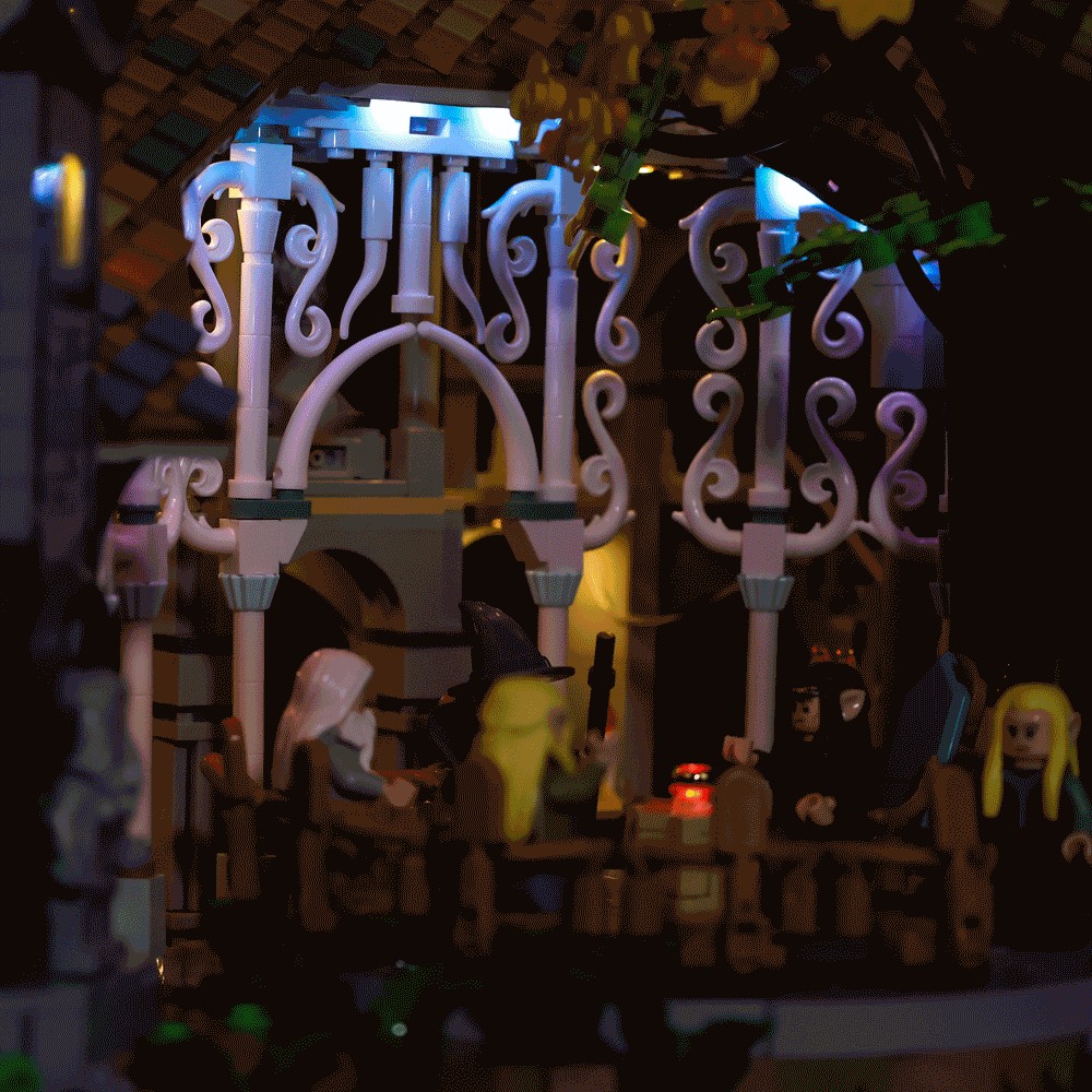 طقم إضاءة LED لـ LEGO THE LORD - مراجعة Led Ring Light 18 وسعره