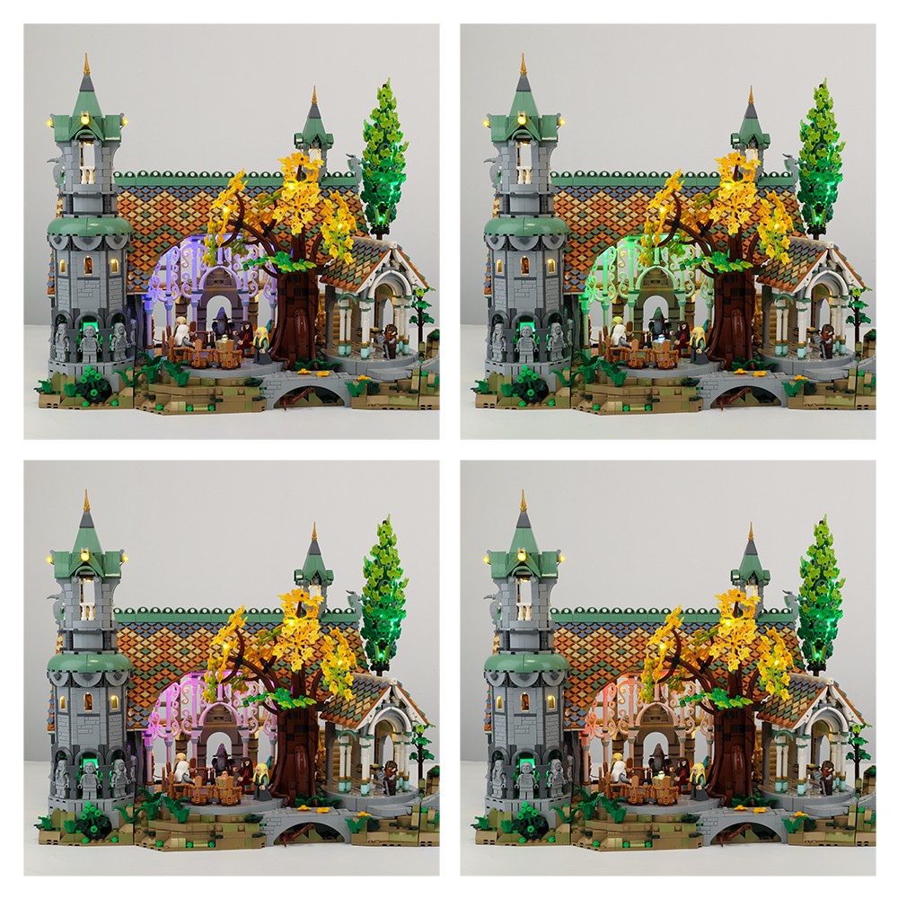 طقم إضاءة LED لـ LEGO THE LORD - مراجعة Led Ring Light 18 وسعره