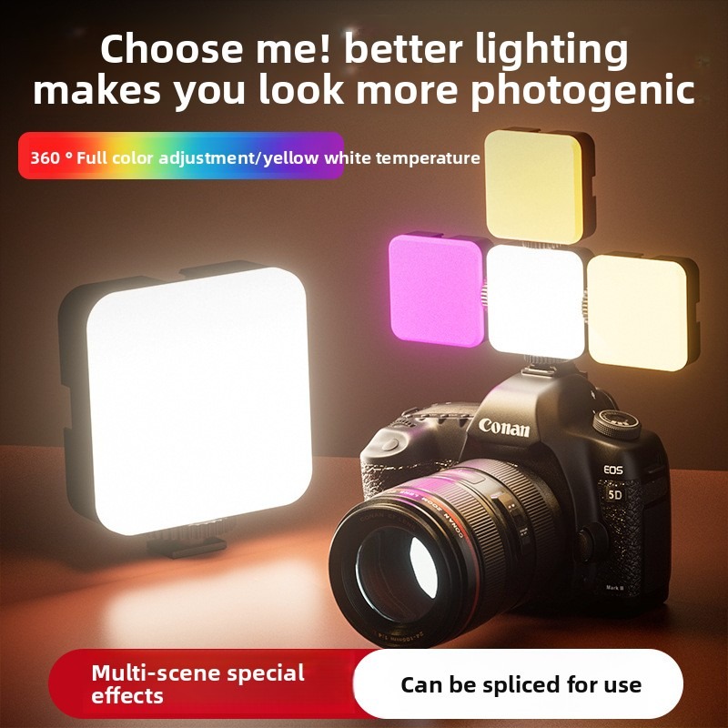 ضوء الجيب RGB للتصوير الفوتوغر - مراجعة Photography Lighting Game وسعره