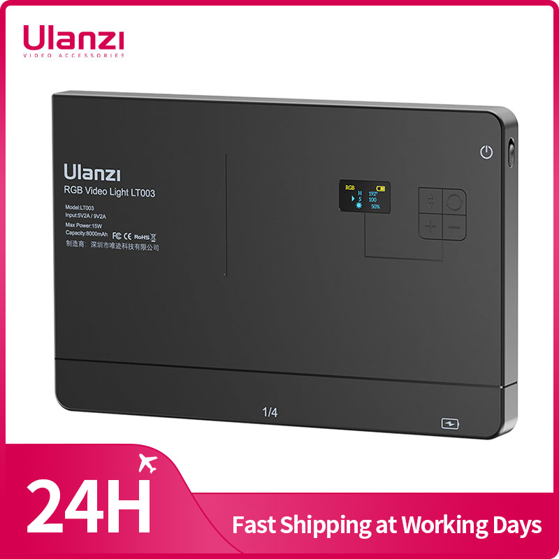 Ulanzi LT003 15W RGB Video Lig - مراجعة Photography Lighting Rgb وسعره