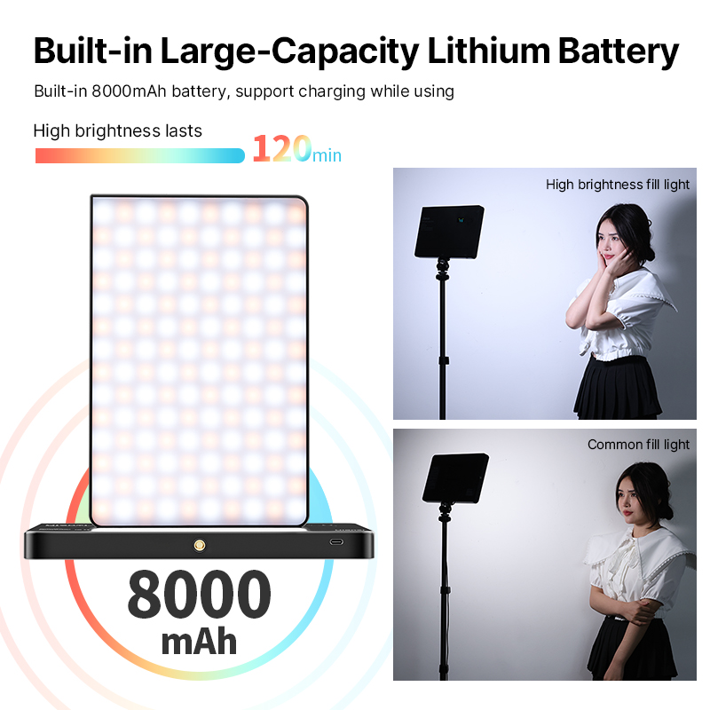 Ulanzi LT003 15W RGB Video Lig - مراجعة Photography Lighting Rgb وسعره