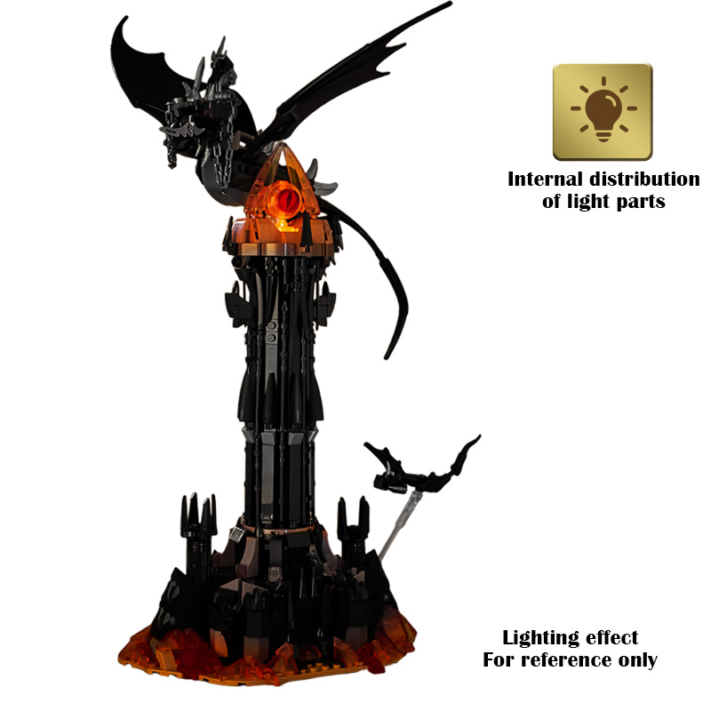 MOC لورد خواتم فيلم The Fell B - مراجعة Led Ring Light 18 وسعره