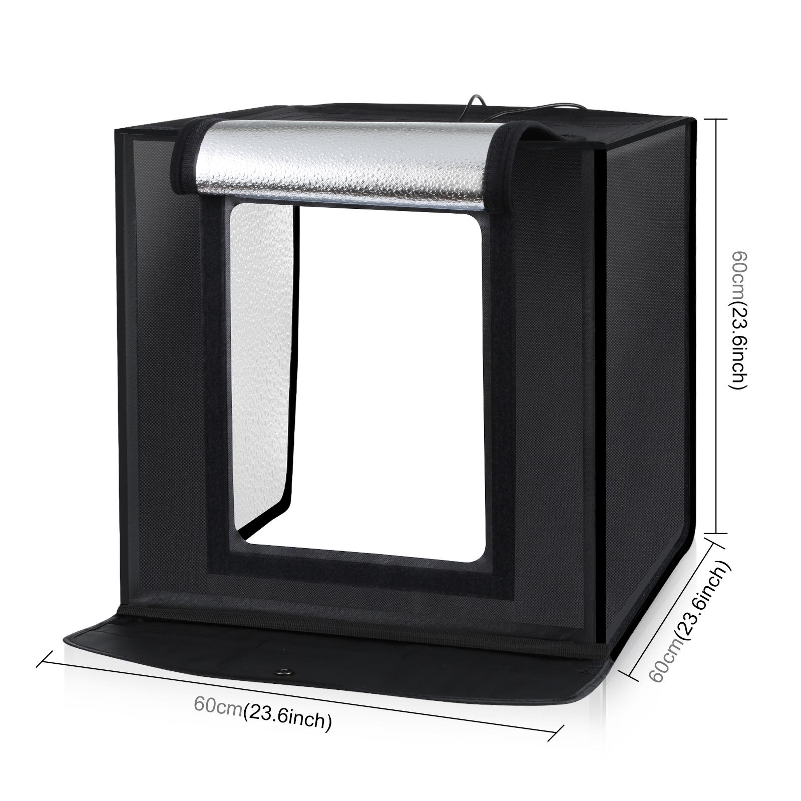 PULUZ 60 سنتيمتر استوديو الصور - مراجعة Photography Lighting Kit With Backdrop وسعره