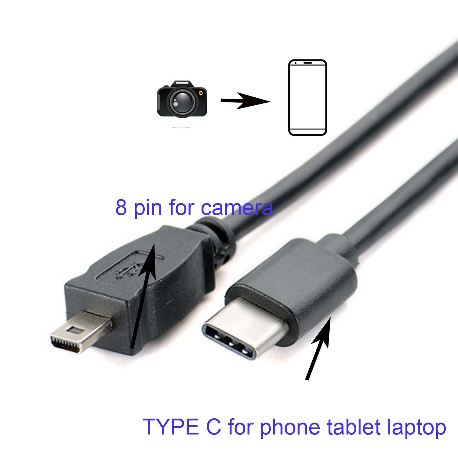 كابل TYPE C OTG لكاميرا Nikon  - مراجعة Nikon Camera D3500 وسعره