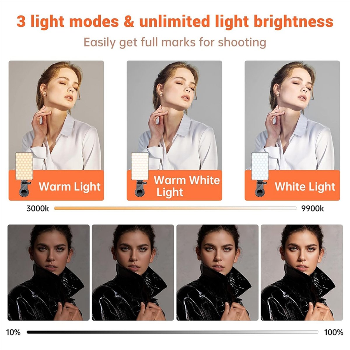 ضوء جيب صغير N05R جديد M12 RGB - مراجعة Photography Lighting Rgb وسعره
