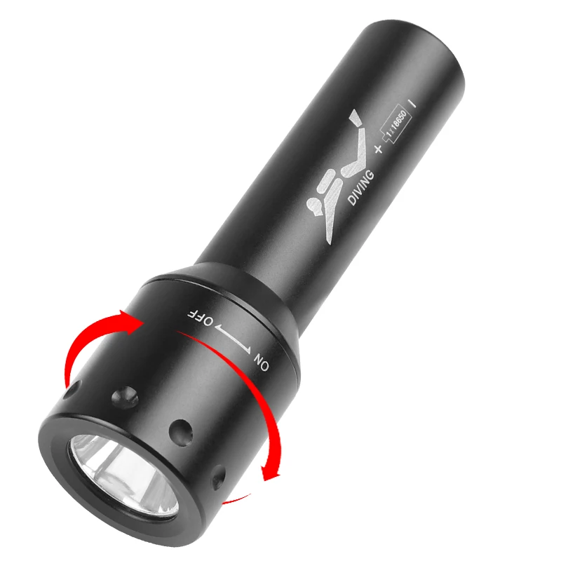مصباح غوص LED جديد T6 طويل الم - مراجعة Photography Of Lighting وسعره