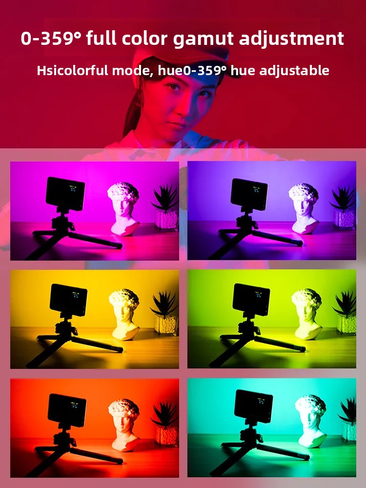 إضاءة فيديو للكاميرا Ulanzi VL - مراجعة Photography Lighting Rgb وسعره