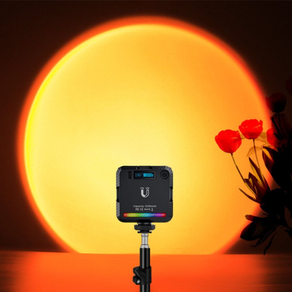 المزاج الإضاءة RGB غروب الشمس  - مراجعة Photography Lighting Rgb وسعره