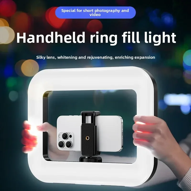 ضوء LED حلقي محمول باليد جديد  - مراجعة Photography Lighting Handheld وسعره