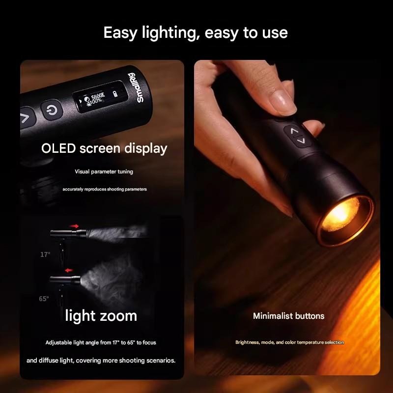 مصباح SmallRig RF-05B ثنائي در - مراجعة Photography Lighting Spotlight وسعره