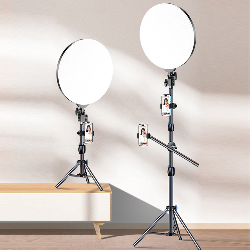 إضاءة LED دائرية للتصوير الفوت - مراجعة Photography Lighting Circle وسعره