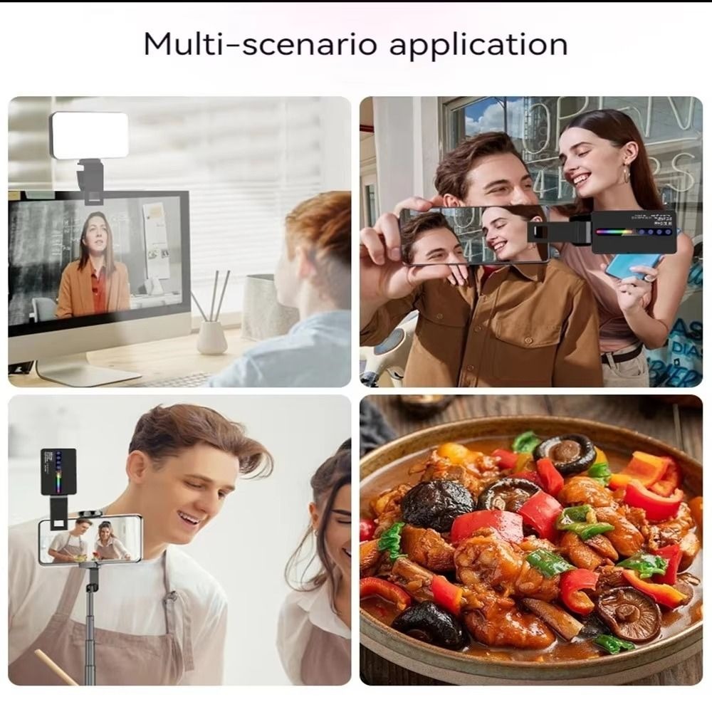 مصباح فيديو LED RGB قابل للتعت - مراجعة Photography Lighting Rgb وسعره